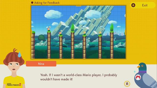 15 - Asking for Feedback ~ Beginner Maker Lessons ~ Yamamura's Dojo - Super Mario Maker 2 1bu смотреть онлайн