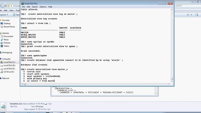 DBA losson9-Net service and DB link and materialized-Part2 смотреть онлайн