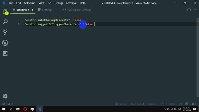 How to Disable autocomplete in Visual Studio Code смотреть онлайн