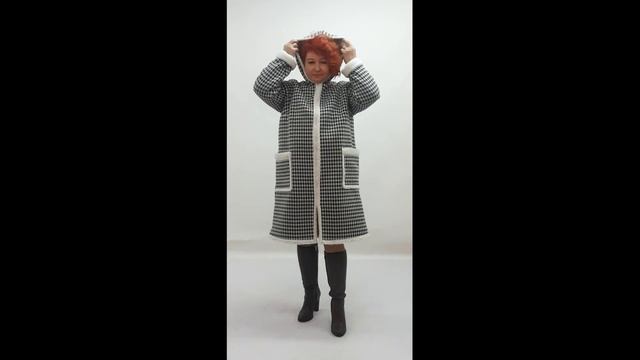 Жакет-пальто Модель №1787 размеры 44-84 смотреть онлайн