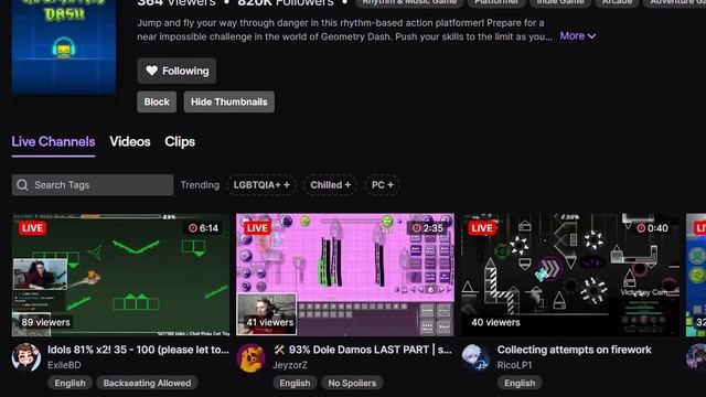 The Impossible Levels of Geometry Dash смотреть онлайн