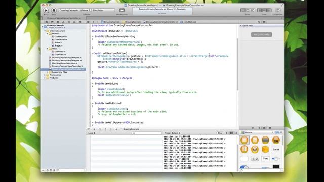 ECWM601 ECSC701 Custom Views and Protocols iOS Tutorial смотреть онлайн