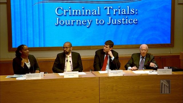 Knowledge Seminar: Criminal Trials Journey to Justice смотреть онлайн