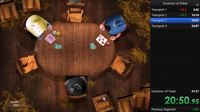 [WR][41:02] Governor of Poker any% speedrun смотреть онлайн