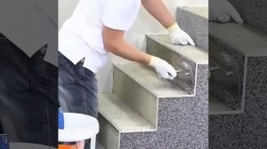 Лестницы из мраморной крошки