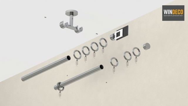 Монтаж двухрядного потолочного карниза Инь-Янь смотреть онлайн