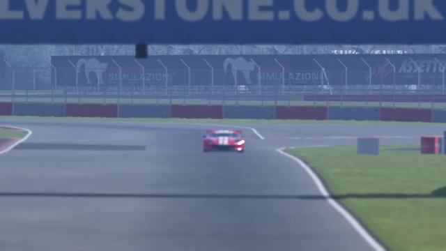 Assetto Corsa - Chevrolet Corvette C7R - Silverstone International 1:02.029 - TV Camera смотреть онлайн