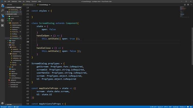 Full Stack React & Firebase: #27 Scream Dialog смотреть онлайн