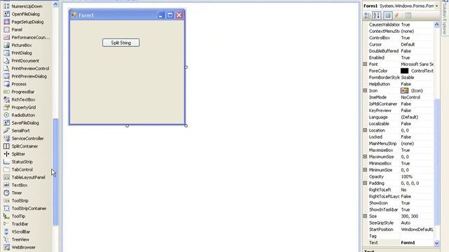 VB.NET Tutorial 36 - Splitting Strings (Visual Basic 2008/2010) смотреть онлайн