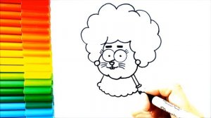 Как нарисовать короля Шакира Кадрие - Рисунок персонажей короля Шакира