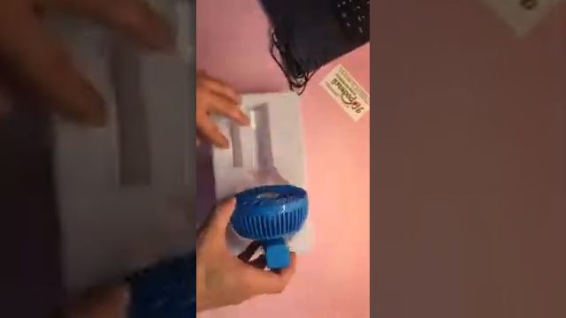 Мини обзор-распаковка Вентилятора Handy Mini Fan USB смотреть онлайн