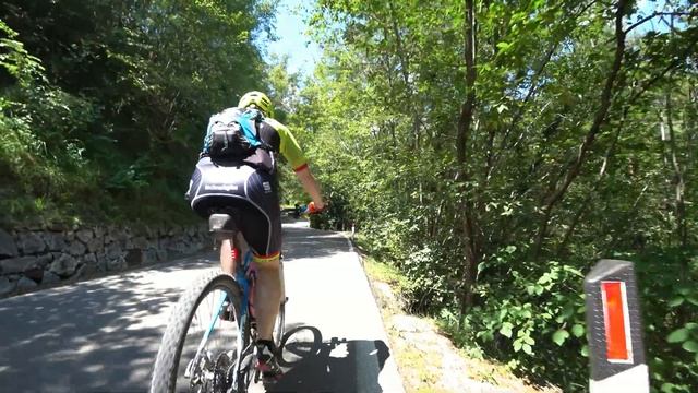 Extra long Virtual Scenery Indoor Cycling Workout Lake Garda Italia Trentino Ultra HD смотреть онлайн