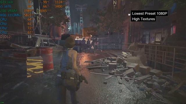 Resident Evil 3 - GTX 660 2Gb | i5 3470 | 1080P смотреть онлайн