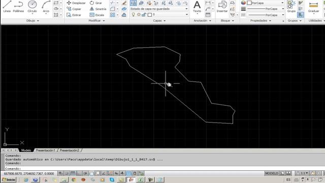 Como ingresar coordenadas UTM en autocad✅dibujar plano en automatico смотреть онлайн