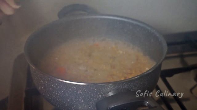 ოსპის კრემ-სუპი / Lentils Cream Soup