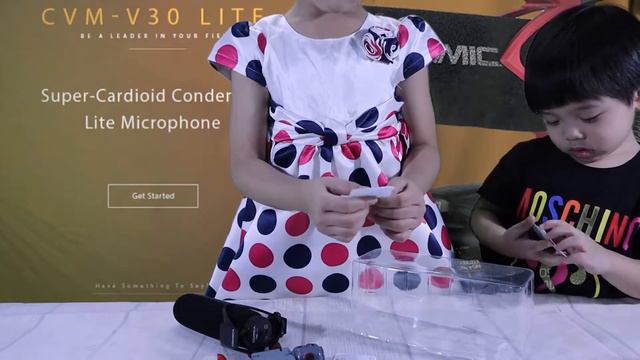 COMICA CVM - V30 LITE microphone anti lupa dan gagal record tanpa baterai смотреть онлайн