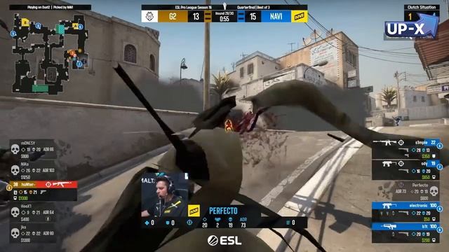 MONESY в тильте после такого фейла против Natus Vincere