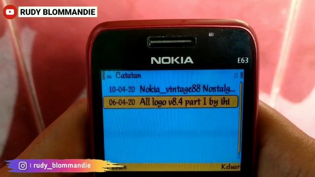 Symbian os Nokia e63 | Cara Mengubah Tulisan "Pilihan" & "Keluar" Nokia e63 смотреть онлайн