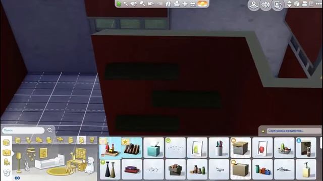 The Sims 4|Building #3|Красная спальня смотреть онлайн