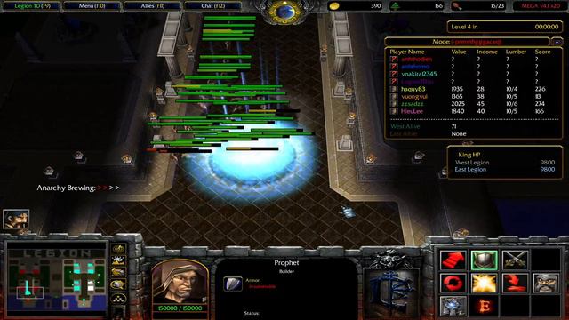 Warcraft 3: Legion TD mega 4.1x20 Prac 1000 :v смотреть онлайн