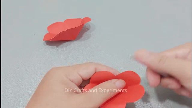 How to make paper flower DIY | Paper Rose Flower Making | Easy Paper Rose смотреть онлайн