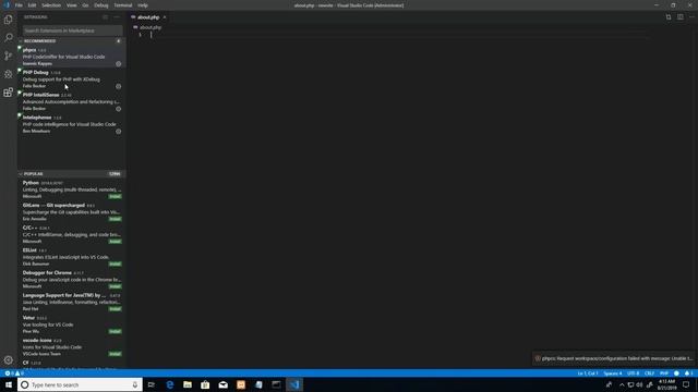 How To Download and Install Microsoft Visual Studio Code for PHP Development | Trevoir Williams смотреть онлайн