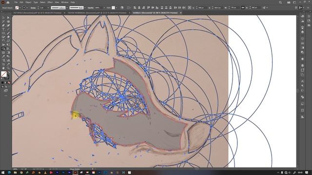 How to design a WOLF MASCOT logo in Adobe illustrator using the Golden Ratio.#speedart Sunday смотреть онлайн
