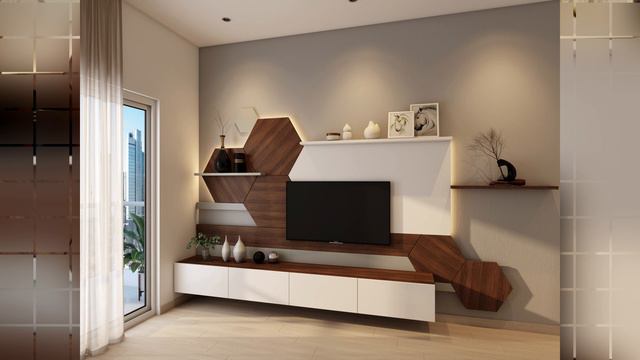 Modern TV Cabinet Design 2022 || Home Decorating Ideas || Enjinia Channel смотреть онлайн