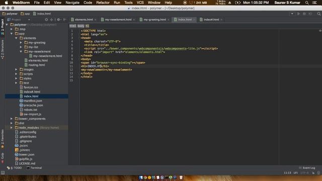 Polymer Tutorials 1.0 #7 CSS Styling web app and app design смотреть онлайн