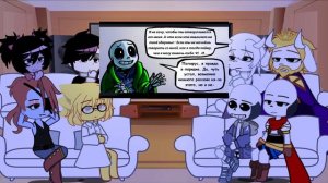 Реакция персонажей Undertale на комикс "бессонница" [6 часть]