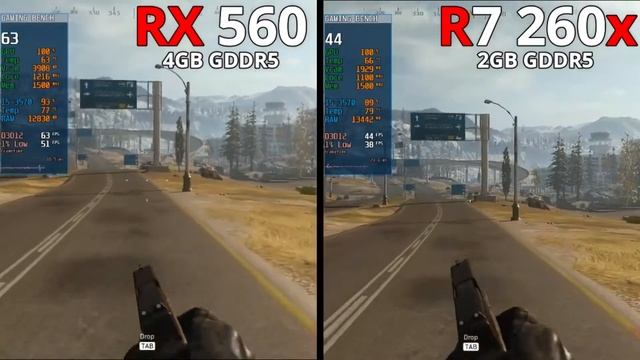 RX 560 VS R7 260X #amd