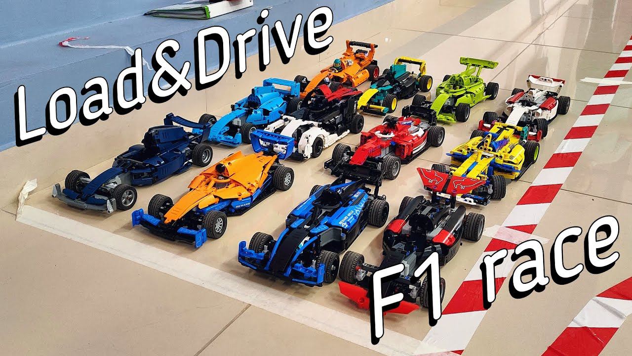 LEGO Technic - Load&Drive/ F1 race смотреть онлайн