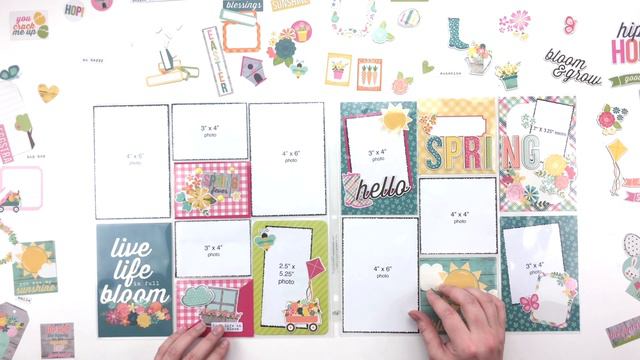 Scrapbook Tutorial | Simple Stories Hip Hop Hooray | Pocket Pages смотреть онлайн