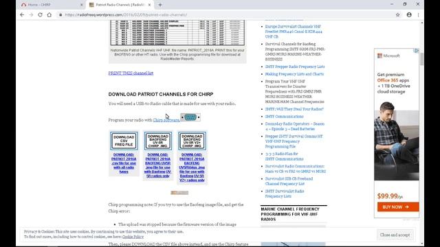 Patriot Radio Channels - Baofeng Programming смотреть онлайн