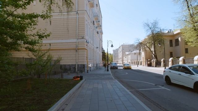 [4K] Walking Tour Of Moscow 2021 From The Patriarch's Ponds To Malaya Nikitskaya Street