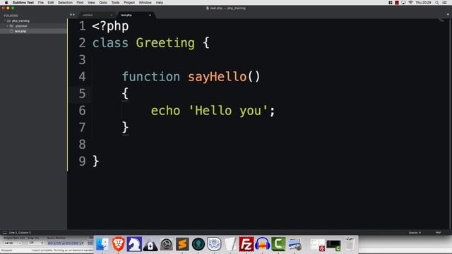 PHP OOP Tutorial: How to create classes in PHP смотреть онлайн