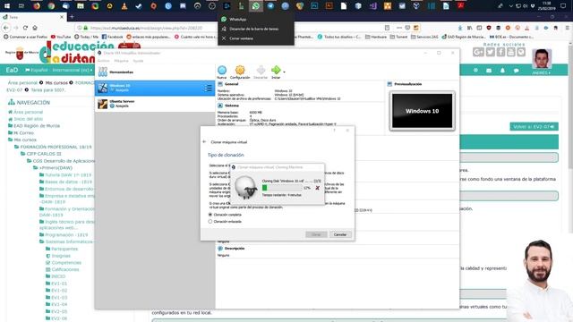 Clonar una maquina virtual en VirtualBox 6.0 смотреть онлайн