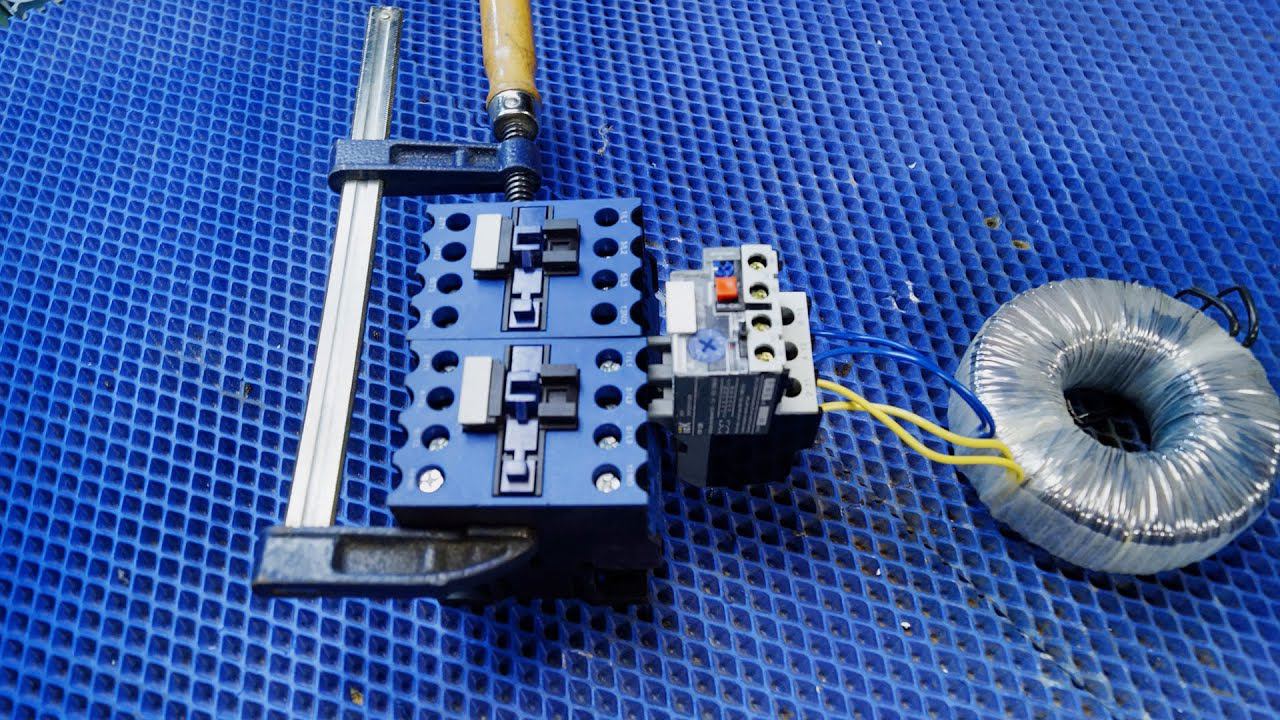 Как подключить пускатель контактор. Классическая схема подключения ⚡ смотреть онлайн