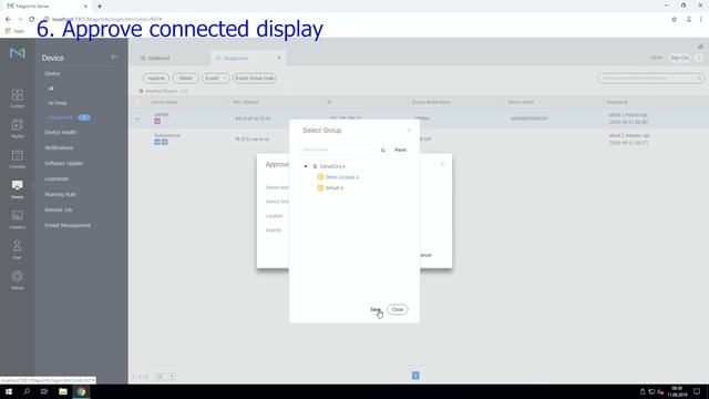 Installation Magic Info Server Version 7100.2 and publish webpage смотреть онлайн