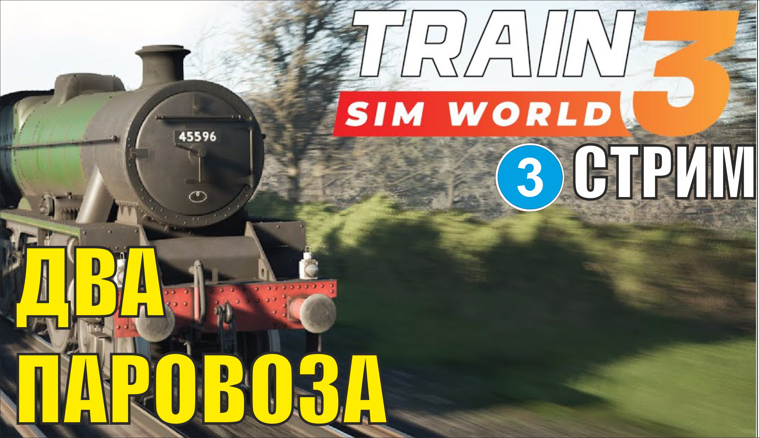 Train Sim World 3 -  Два паровоза