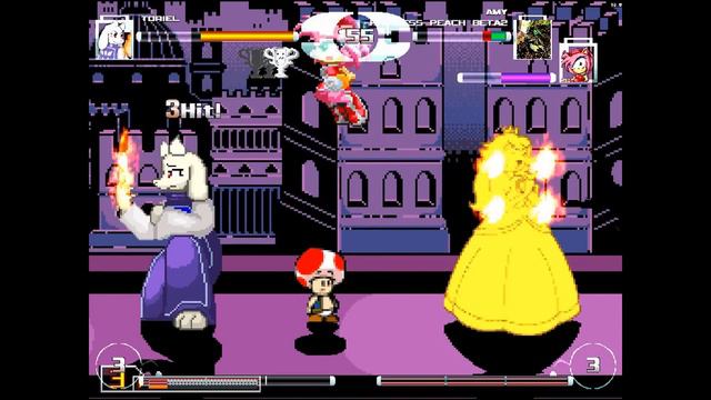 MUGEN REQUEST: Toriel VS Peach and Amy смотреть онлайн