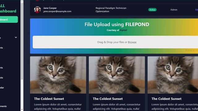 Tailwind CSS Dashboard /// TALL Stack смотреть онлайн