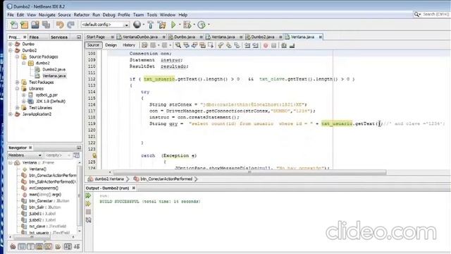 Java Swing con SQL Oracle Parte1 смотреть онлайн