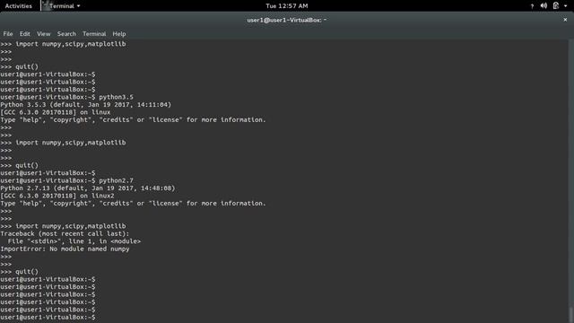 How to install NumPy SciPy Matplotlib for Python 3 on Ubuntu 19.04 18.04 16.04 смотреть онлайн