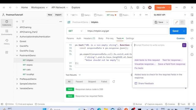 Creating Automated JavaScript Test Cases with Postman's PostBot AI Tool смотреть онлайн