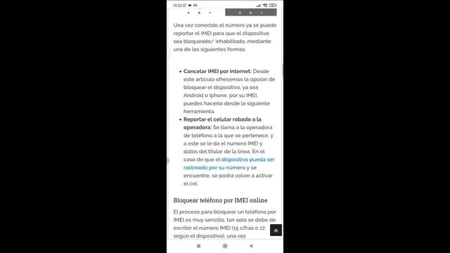 ? Como Bloquear un Celular por IMEI desde Internet смотреть онлайн