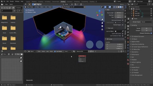 Fog In Blender | Smoke In Blender | How To Create Smoke In Blender смотреть онлайн