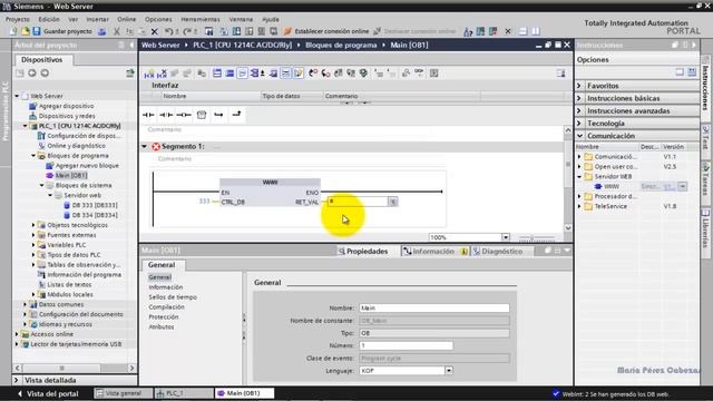 TIA PORTAL 18/20: Web Server S7 1200 смотреть онлайн