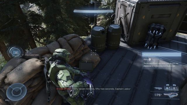Halo Infinite - Recovery: Establish Forward Operating Base Golf: UNSC Audio Log "Preparations" XSX смотреть онлайн