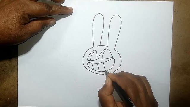 How To Draw Jax | Jax Easy Draw Tutorial | Como Dibujar A Jax De Digital Circus смотреть онлайн